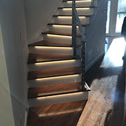 Custom Lighted Stairs